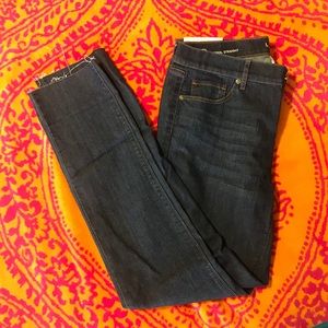 Ann Taylor Loft Original Straight Jeans Size 8P